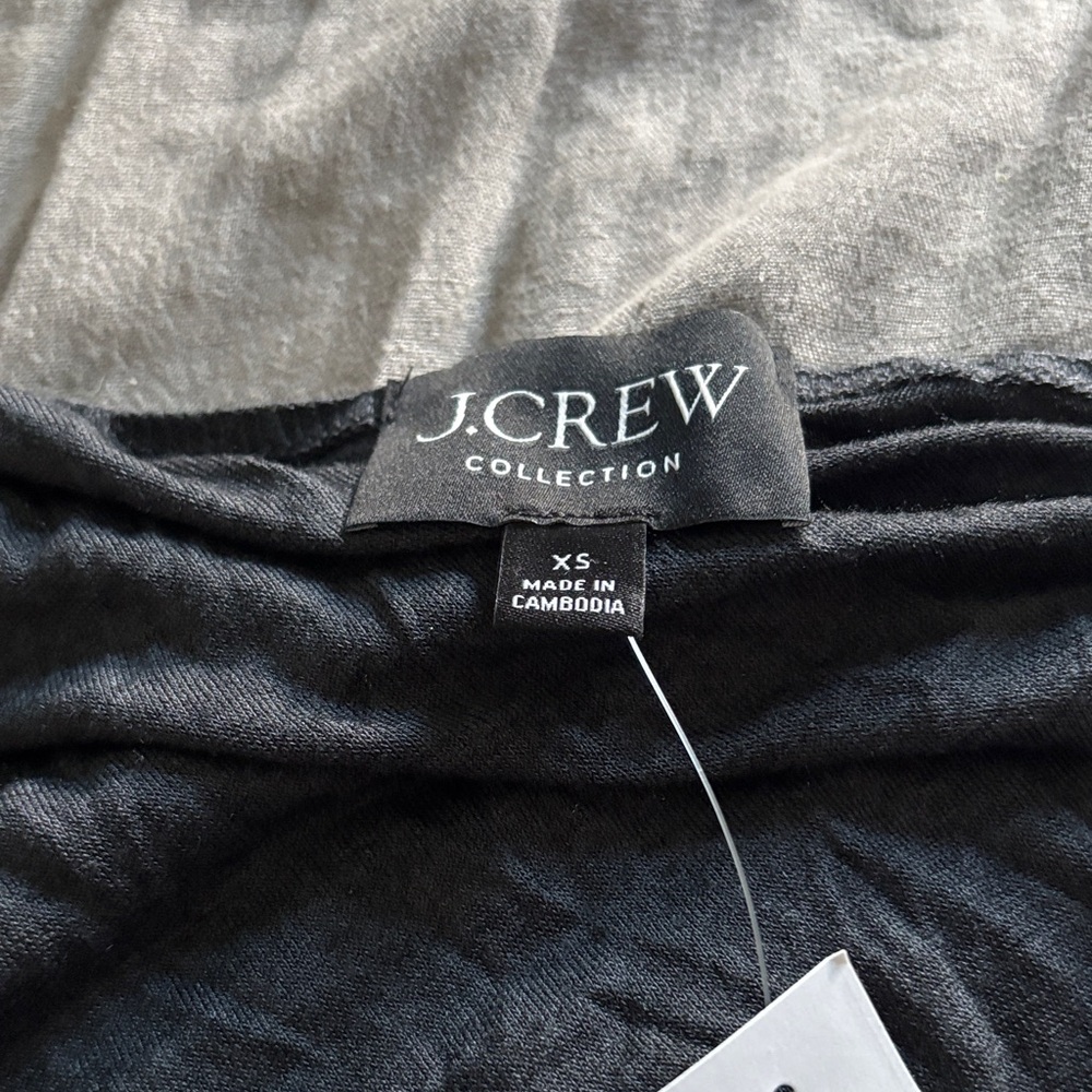 J. Crew Classic Dark Grey Top